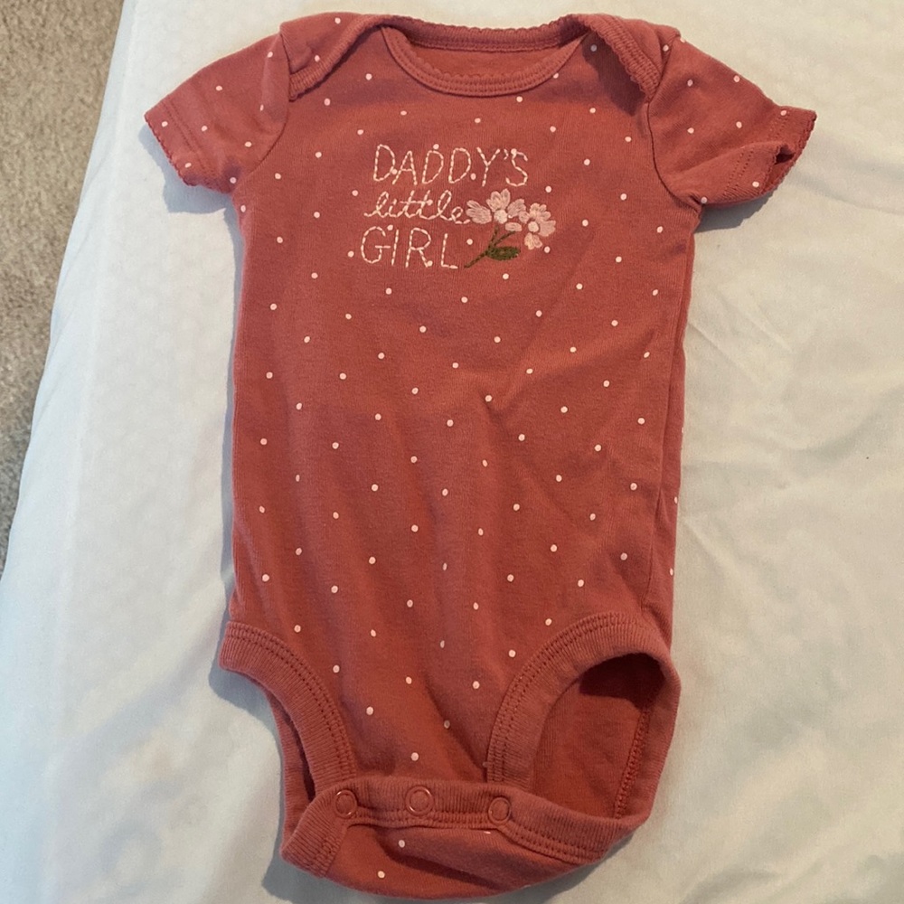 Carters 0-3m onesie